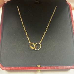 Cartier 18k yellow gold “Love” necklace